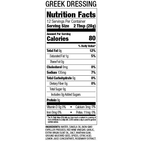 Greek Dressing